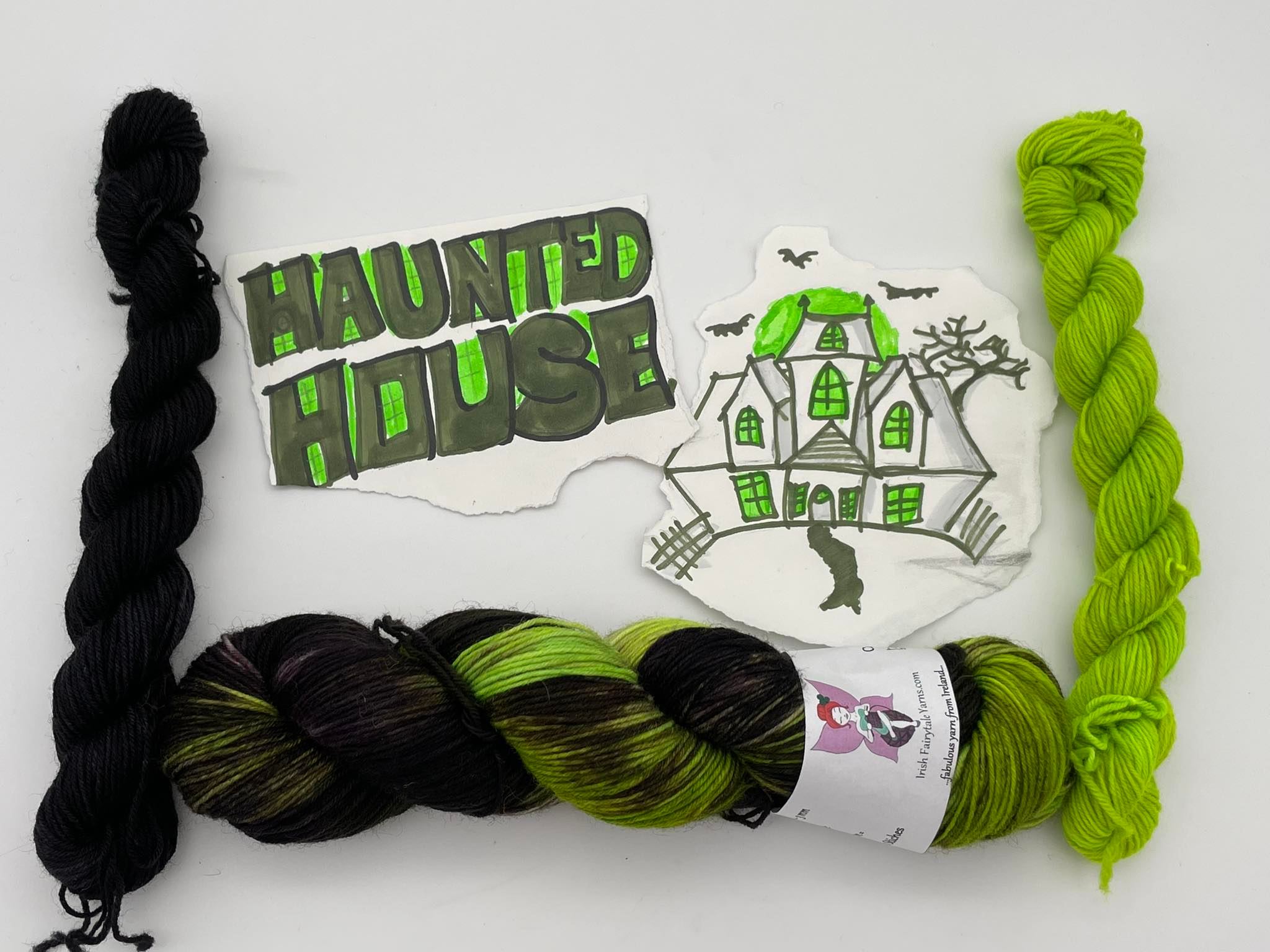 Sockenwolle  Set Haunted House